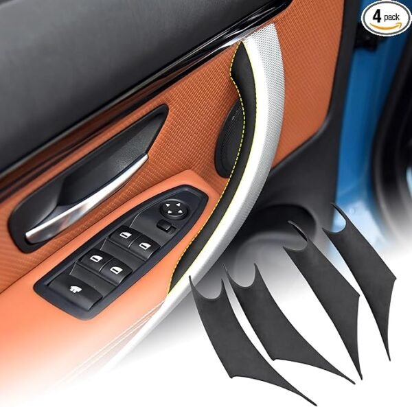 Interior door handle adhesive, Alcantara style