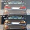 Tail lights compatible with BMW 3 Series 2013-2018 F30 F35 F80 6th Sedan with Dragon Scales running lights - Image 2